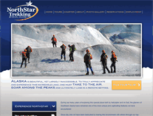 Tablet Screenshot of northstartrekking.com